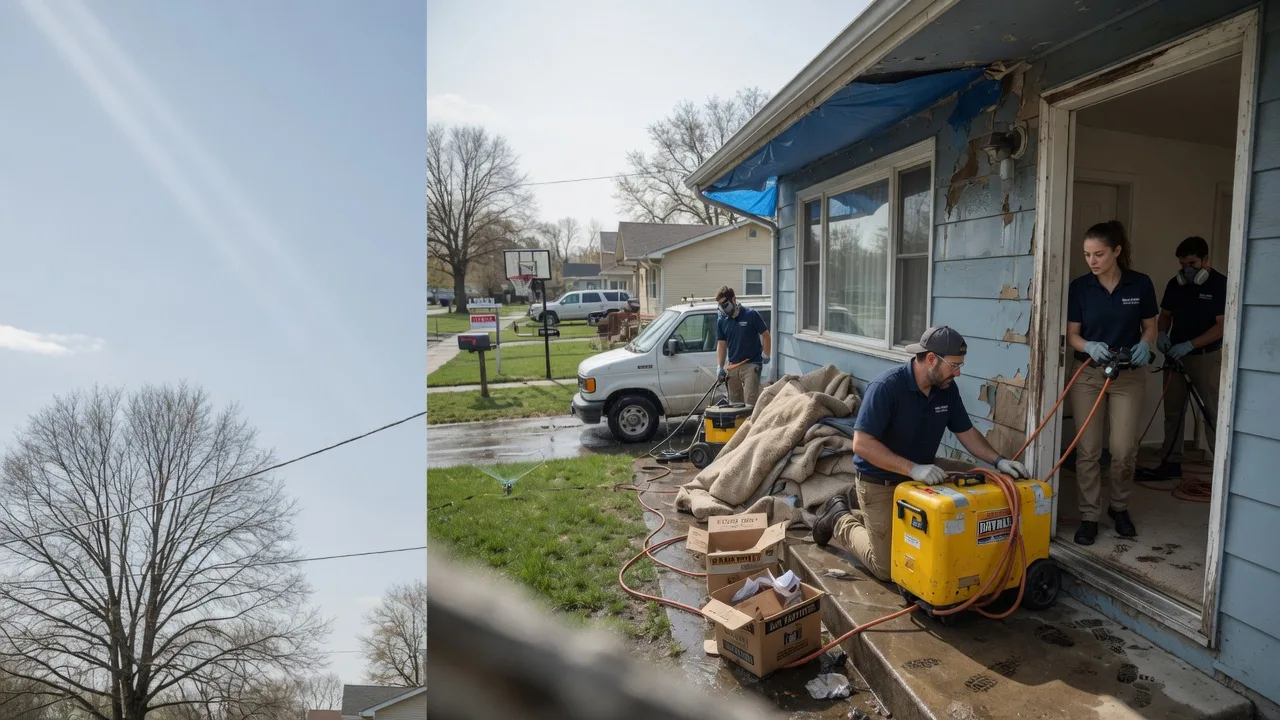 Basement Flood Cleanup in Scottsburg, OR near me